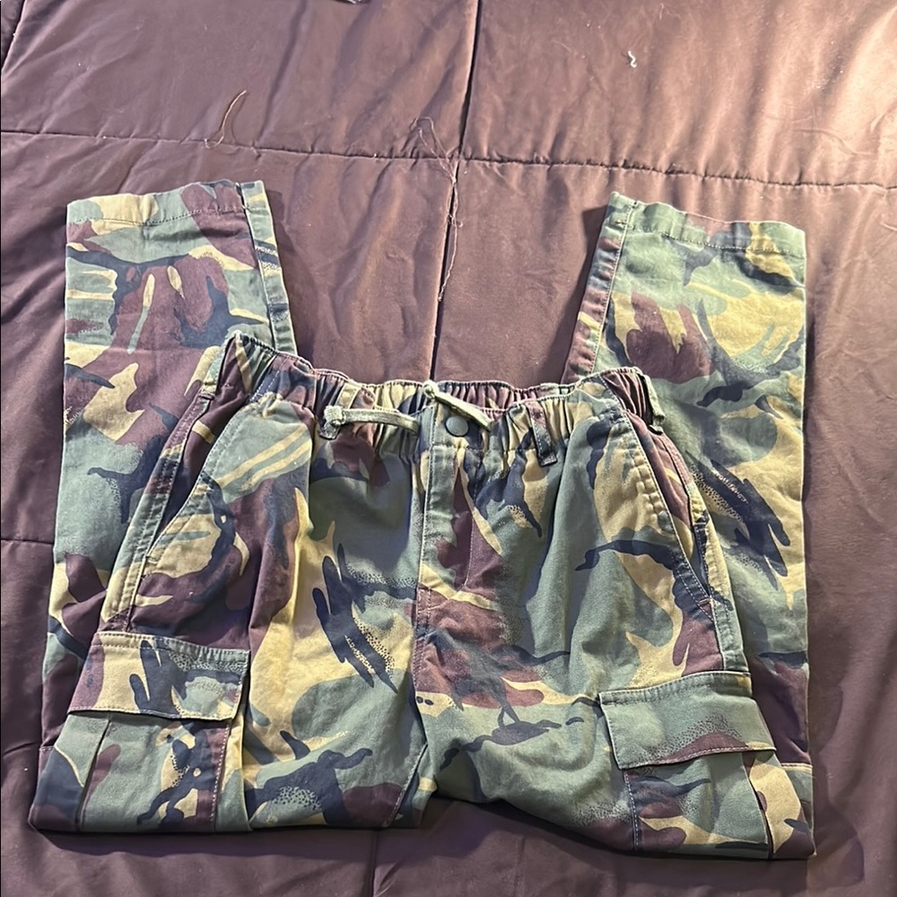 Polo by Ralph Lauren Green and Brown Casual Bottoms